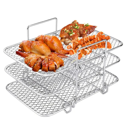 3 Tier Air Fryer Rack - Smart Shop (Online Store for wise shoppers) 