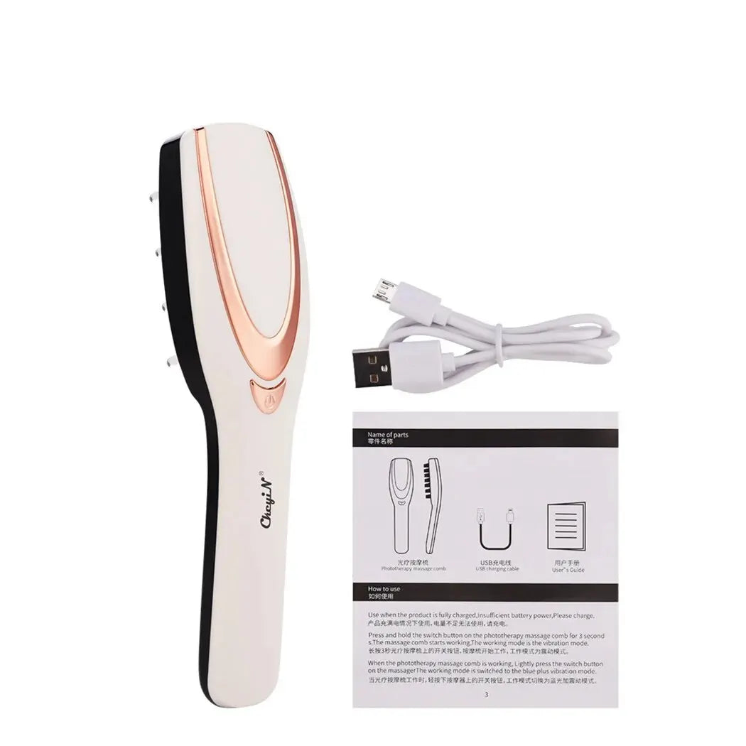 3 in 1 Phototherapy LED Massage Comb - Smart Shop (Online Store for wise shoppers) 