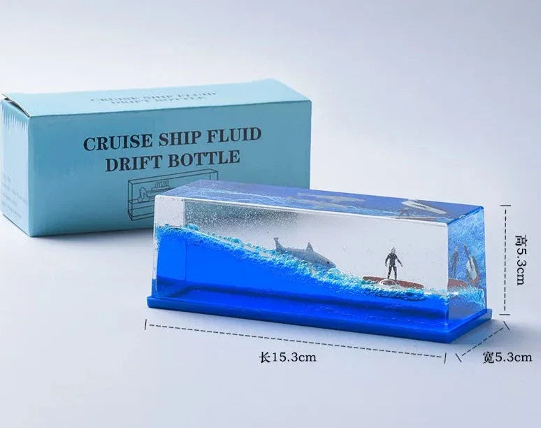 Cruise Ship Fluid Drift Bottle