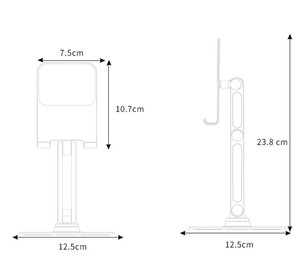 Multifunctional Aluminum Alloy Mobile Holder - Smart Shop (Online Store for wise shoppers) 