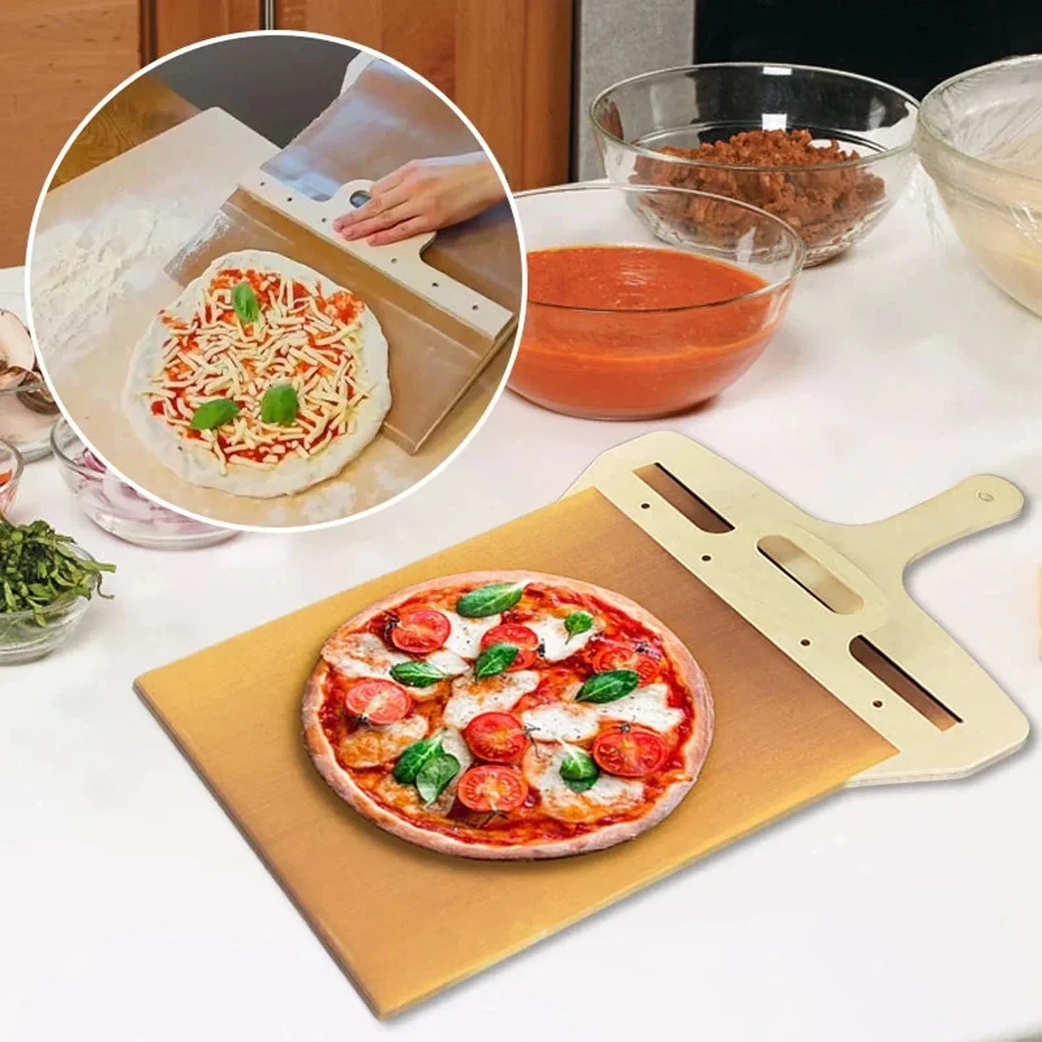 Sliding Pizza Shovel - Smart Shop (Online Store for wise shoppers) 