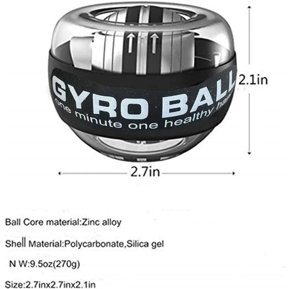 Self-Starting Wrist Gyro Ball – Ultimate Forearm and Wrist Strengthening Device