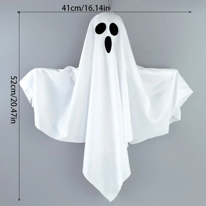 LED Glow Ghost Halloween Hanging Decoration with Lights