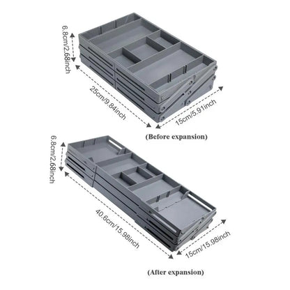 Multi Level Collapsible Organizer Drawer - Smart Shop (Online Store for wise shoppers) 