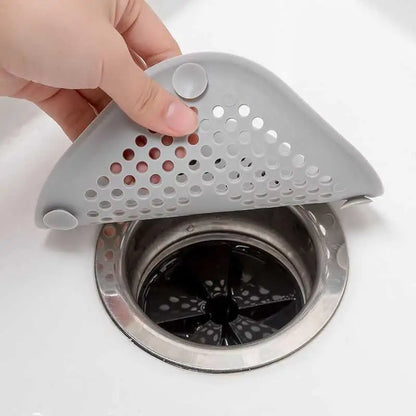 Silicone Square Shower Drain Cover - Anti-Clogging Strainer for Sink and Shower