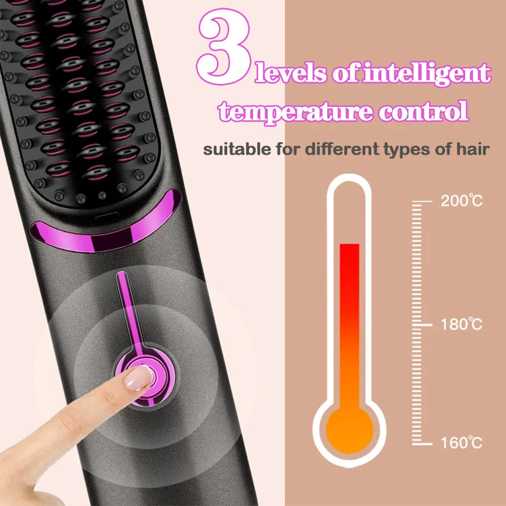 Wireless Hair Straightener Comb - Smart Shop (Online Store for wise shoppers) 