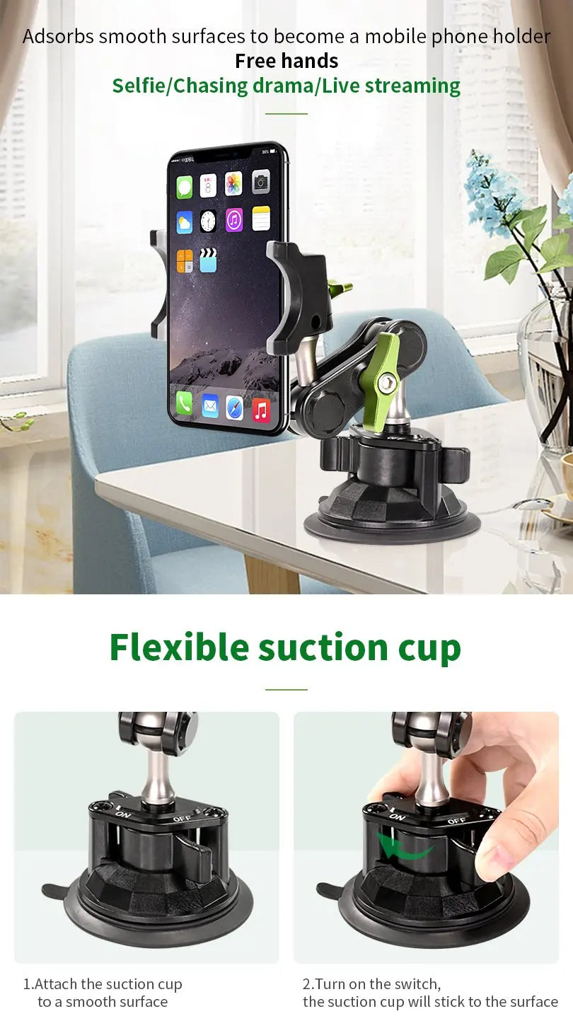 Car Rotatable Suction Grip Phone Holder - Smart Shop (Online Store for wise shoppers) 