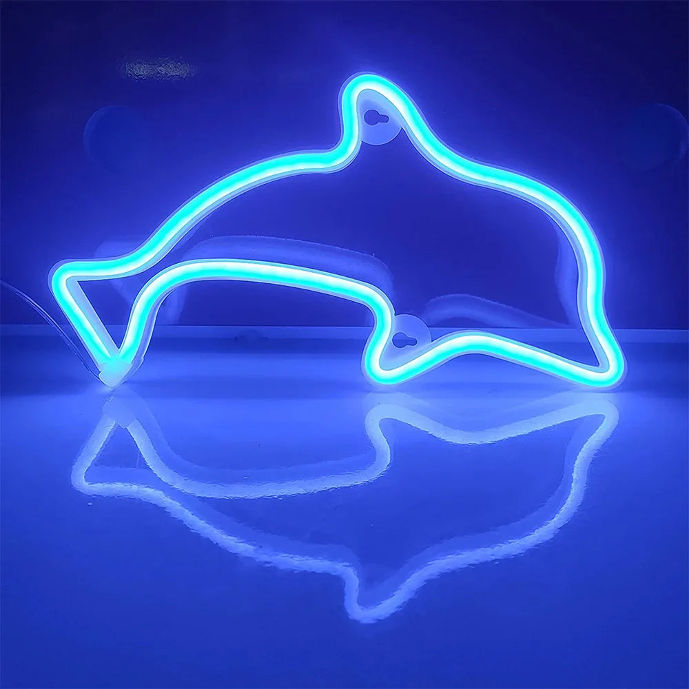 USB/Battery-Powered LED Neon Sign