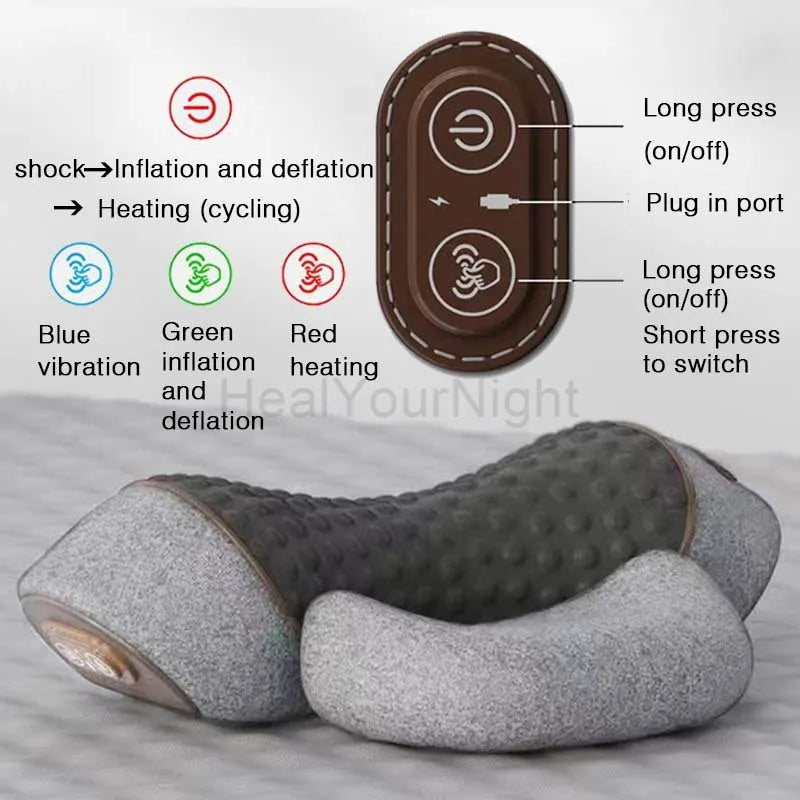 Hot Compression Vibrating Massage Pillow - Smart Shop (Online Store for wise shoppers) 