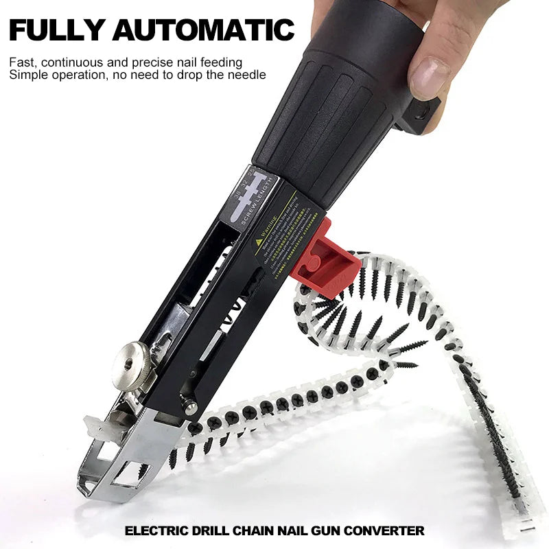 Electric Automatic Chain Nail Adapter Gun - Smart Shop (Online Store for wise shoppers) 