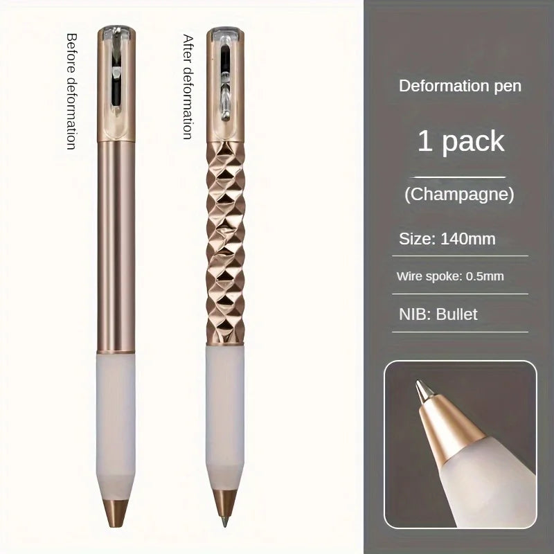 Creative Geometric Deformation Gel Pen - Smart Shop (Online Store for wise shoppers) 