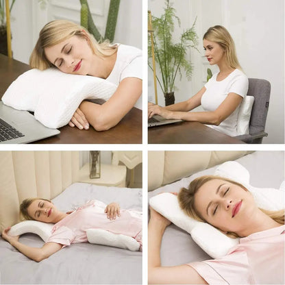 Curved Orthopedic Memory Foam Pillow - Smart Shop (Online Store for wise shoppers) 