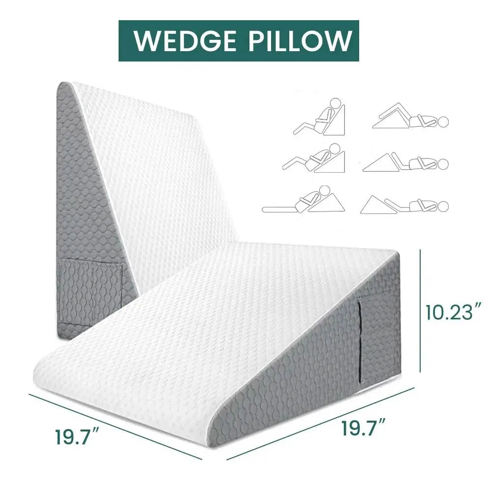 Memory Foam Wedge Pillow - Smart Shop (Online Store for wise shoppers) 