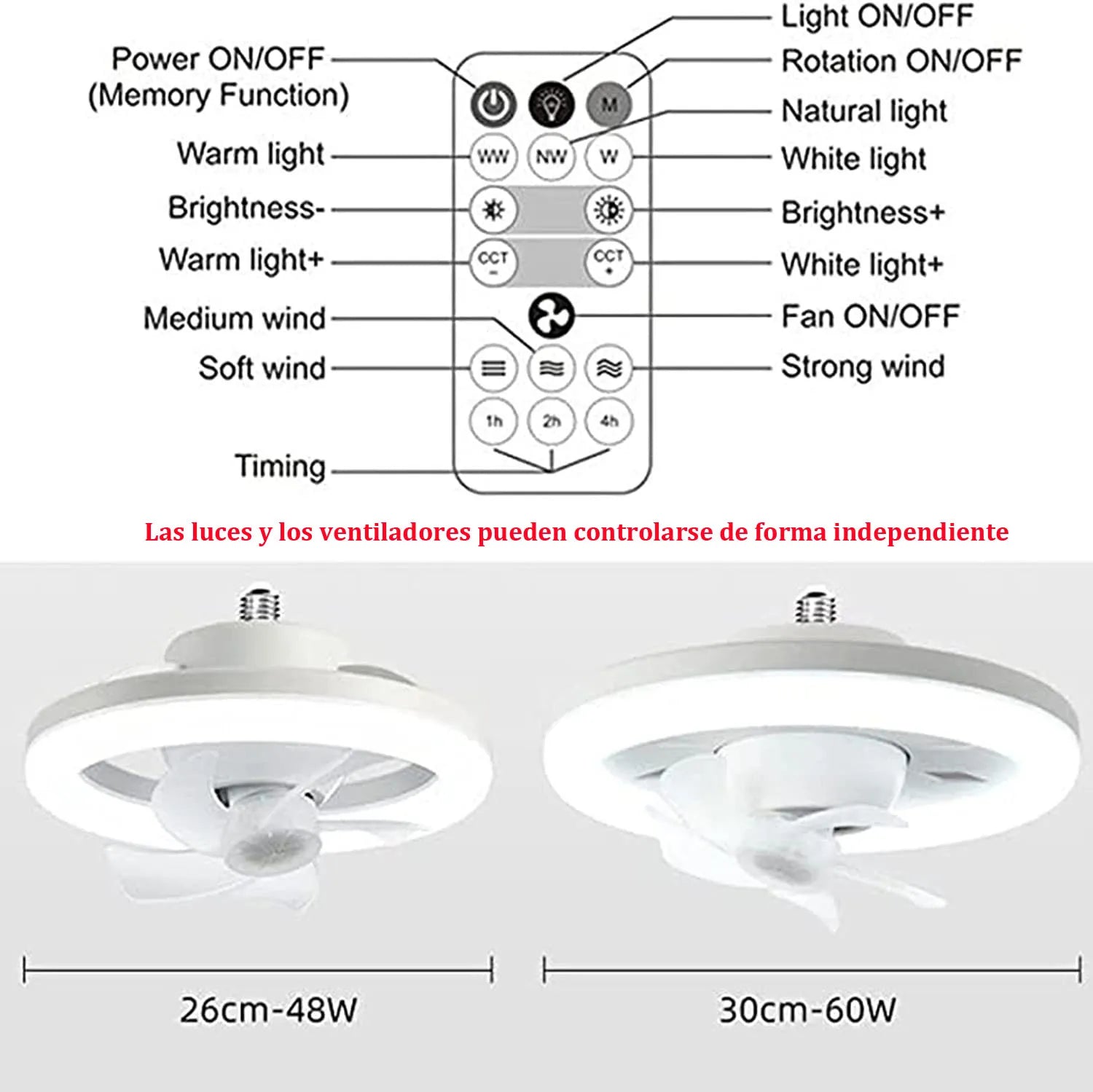 2 in 1 Swivel Fan LED Lamp - Smart Shop (Online Store for wise shoppers) 