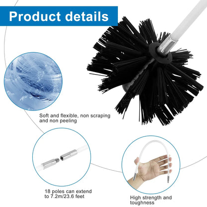 Chimney Cleaning Brush Kit - Smart Shop (Online Store for wise shoppers) 