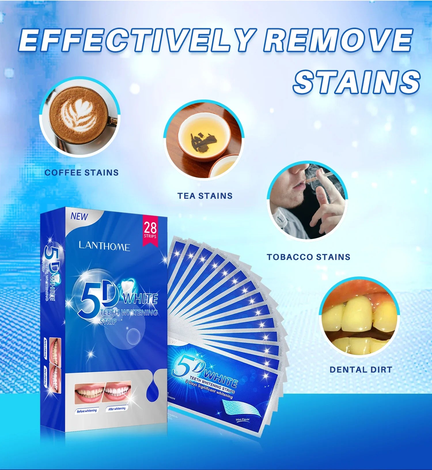 Teeth Whitening Strips - Smart Shop (Online Store for wise shoppers) 