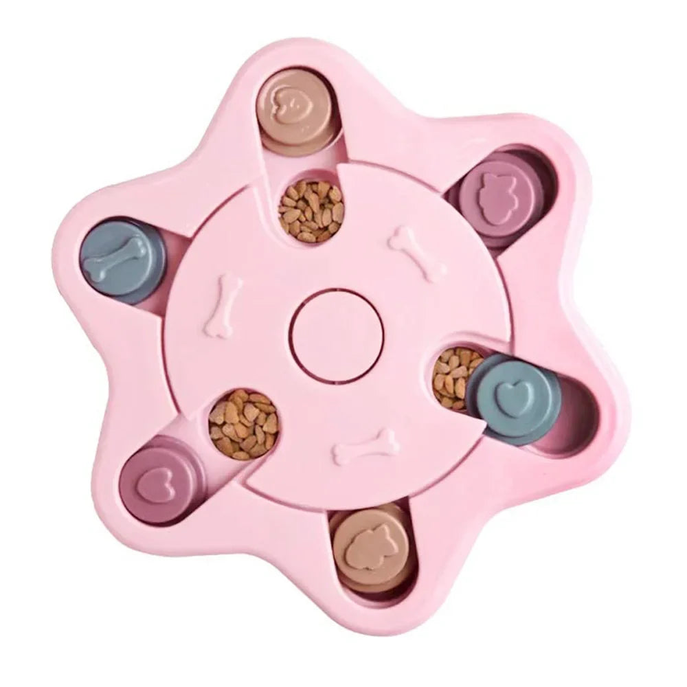 Interactive Dog Puzzle Slow Feeder Toy