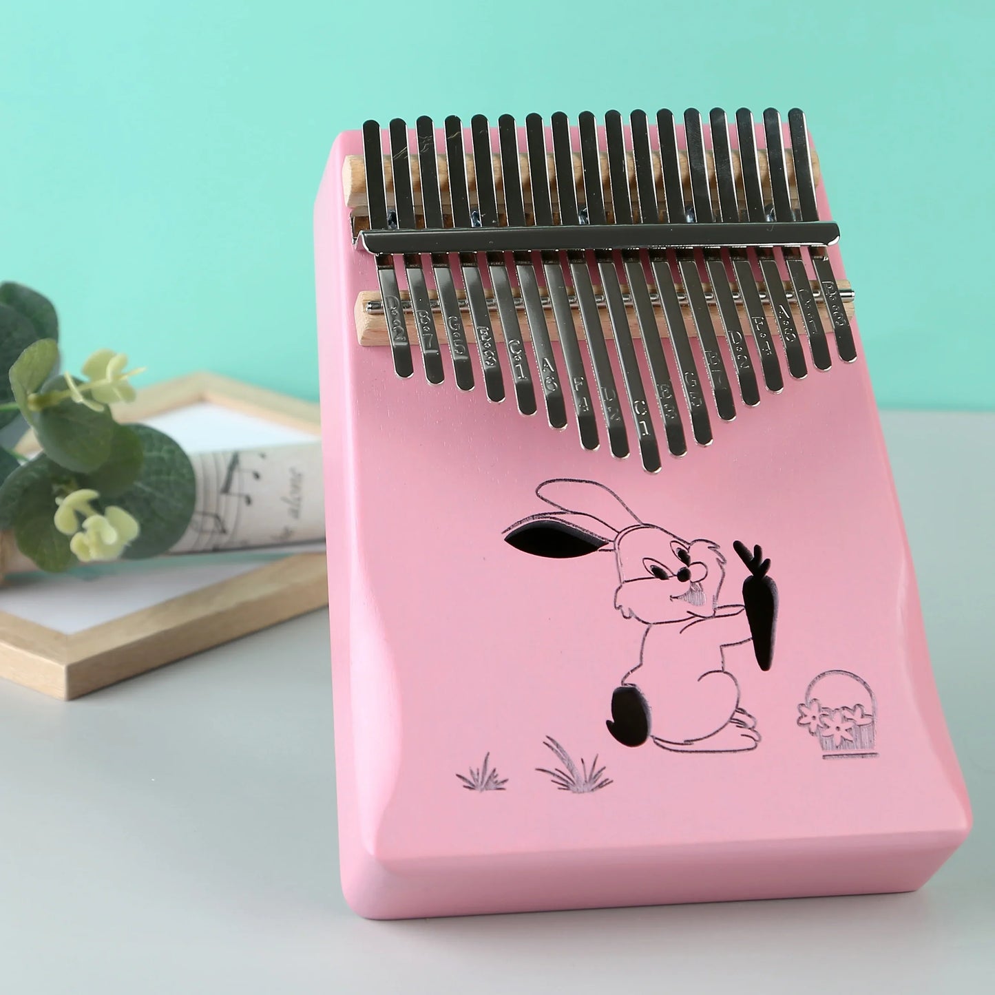 17-Key & 21-Key Kalimba Thumb Piano - Premium Laser Engraved Finger Piano Kit