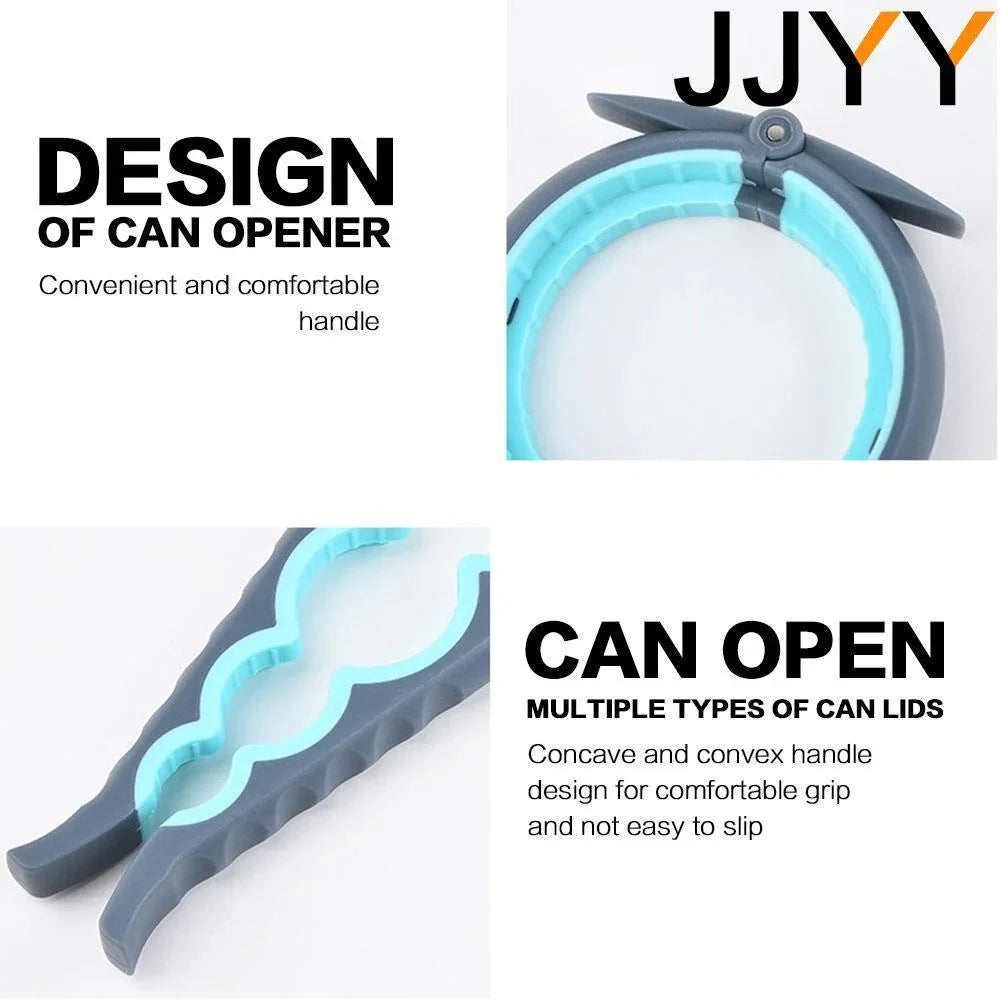 Multi-Functional Non-Slip Bottle and Jar Opener