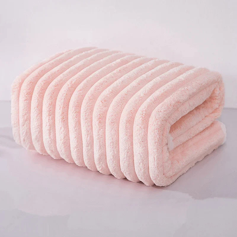 Quick Absorption Coral Plush Towel - Smart Shop (Online Store for wise shoppers) 