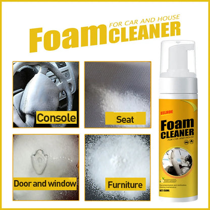 Multi-Purpose Foam Cleaner for Car & Home - Stain Remover & Surface Protector