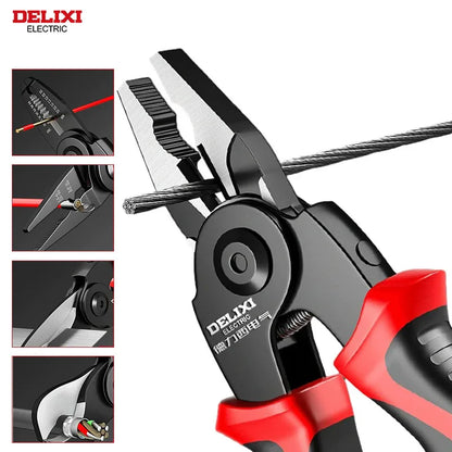 5-in-1 Multifunctional Pliers Set with Interchangeable Heads