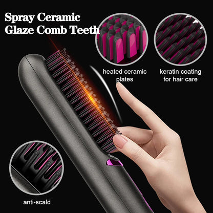 Wireless Hair Straightener Comb - Smart Shop (Online Store for wise shoppers) 