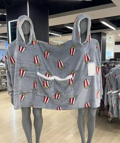 Couples Double Hooded Pullover - Smart Shop (Online Store for wise shoppers) 