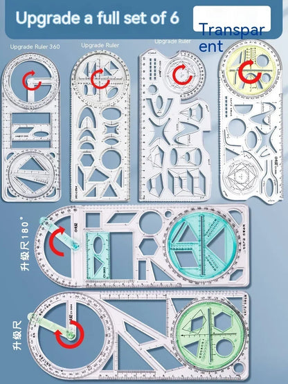 Rotatable Mathematical Geometry Ruler - Smart Shop (Online Store for wise shoppers) 