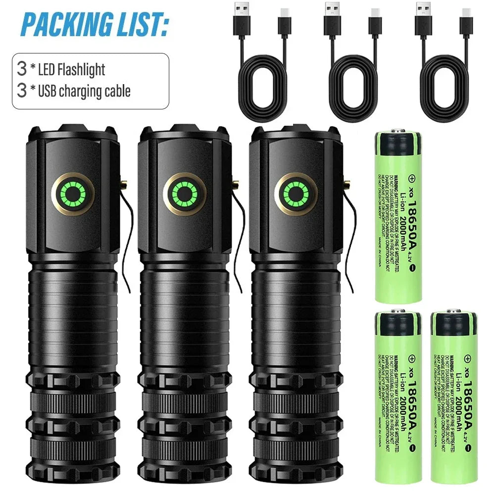 Multifunctional Powerful Super Bright Flashlight - Smart Shop (Online Store for wise shoppers) 