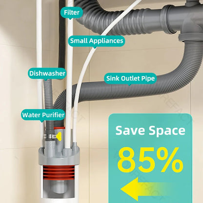 Anti odor Sink Drain Pipe Connector - Smart Shop (Online Store for wise shoppers) 