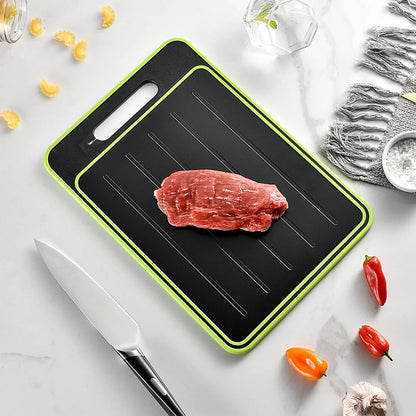 Aluminum Alloy Cutting Board with Knife Sharpener