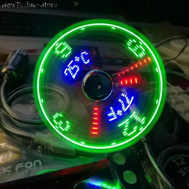 USB LED Fan Clock - Smart Shop (Online Store for wise shoppers) 