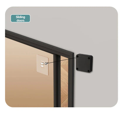 Adjustable Automatic Sensor Door Closer – Punch-Free, Easy Install