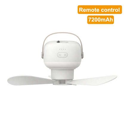 USB Rechargeable Wireless Mini Hanging Fan - Smart Shop (Online Store for wise shoppers) 