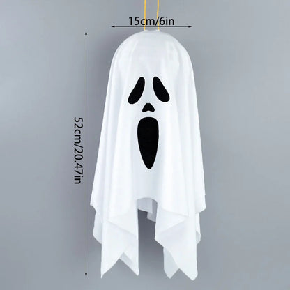 LED Glow Ghost Halloween Hanging Decoration with Lights