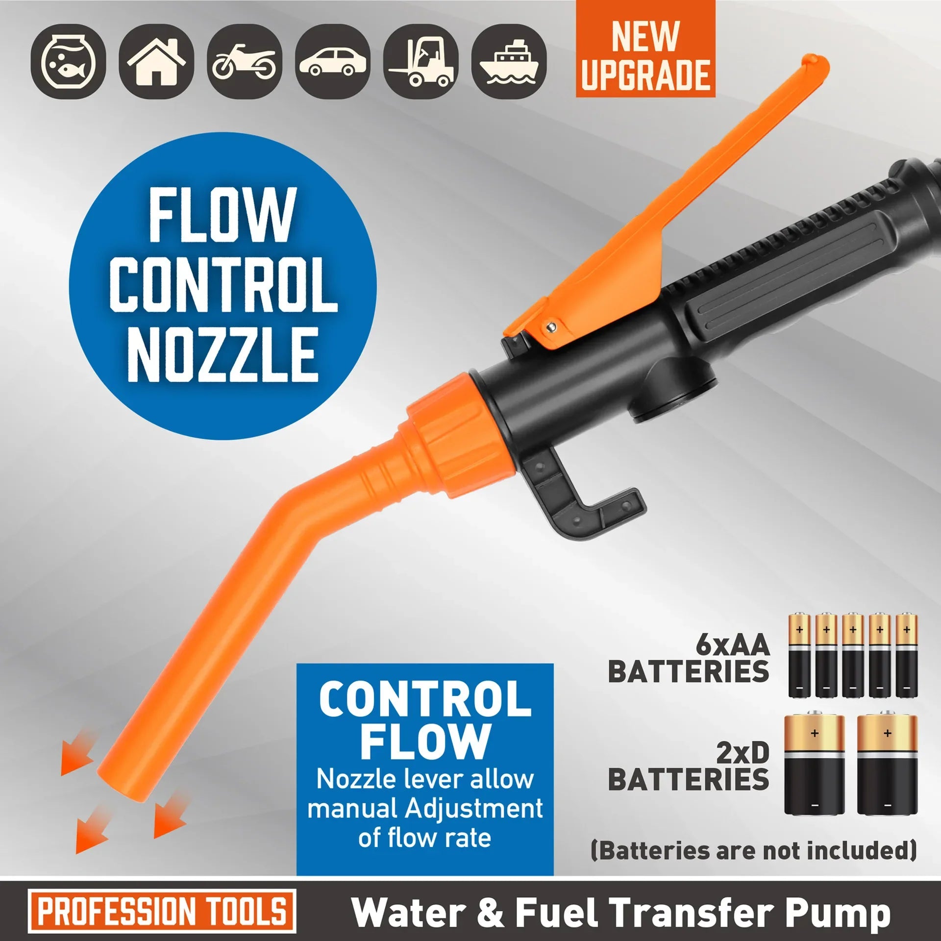 Handheld Electric Fuel Transfer Pump - Smart Shop (Online Store for wise shoppers) 