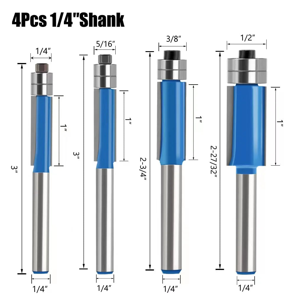 Shank Flush Trim Bit Set - Smart Shop (Online Store for wise shoppers) 