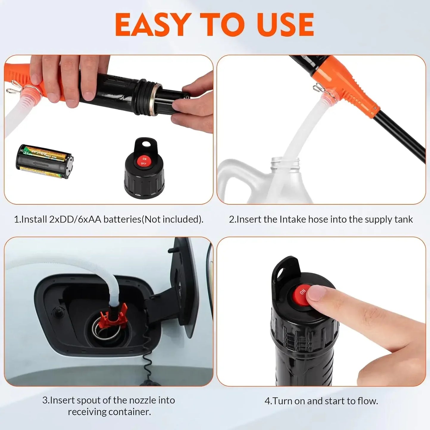 Handheld Electric Fuel Transfer Pump - Smart Shop (Online Store for wise shoppers) 