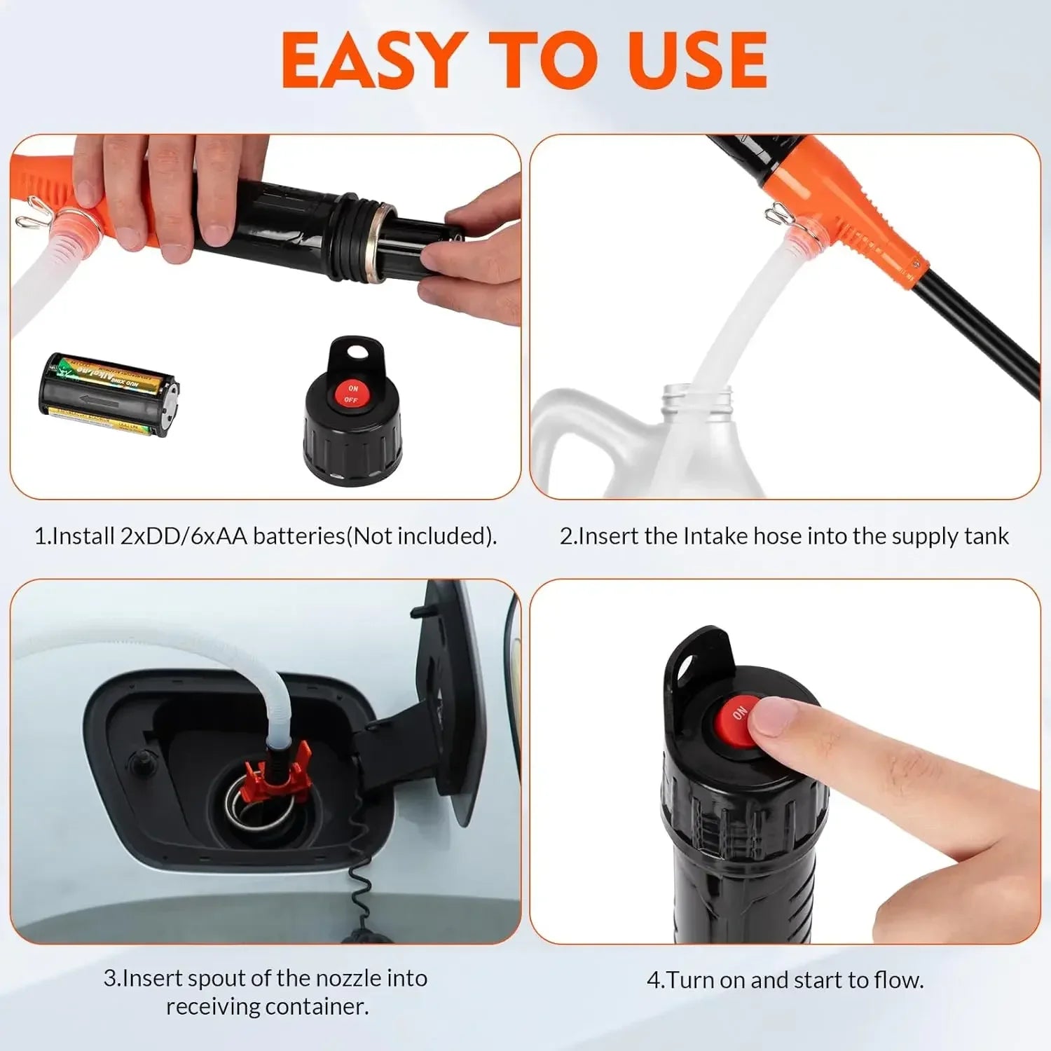 Handheld Electric Fuel Transfer Pump - Smart Shop (Online Store for wise shoppers) 