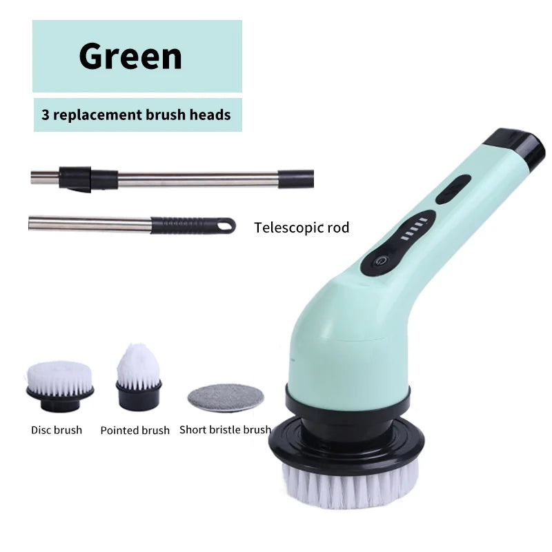 9-in-1 Electric Spin Cleaning Brush