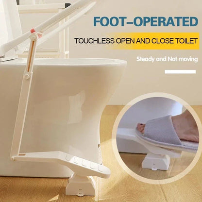 Foot Pedal Toilet Seat Lid Lifter - Smart Shop (Online Store for wise shoppers) 