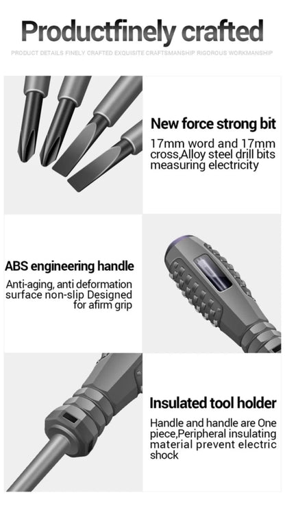 Intelligent Voltage Tester Pen – Non-Contact Electric Power Detector