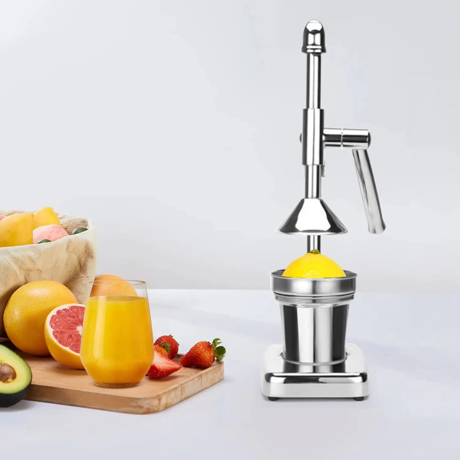 Stainless Steel Manual Fruit Squeezer - Smart Shop (Online Store for wise shoppers) 