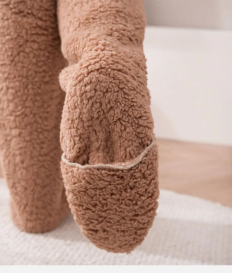 Over Knee High Fuzzy Socks - Smart Shop (Online Store for wise shoppers) 