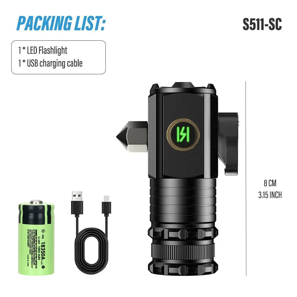 Multifunctional Powerful Super Bright Flashlight - Smart Shop (Online Store for wise shoppers) 