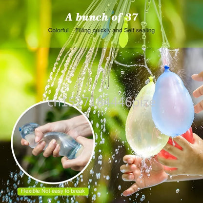 111pcs Quick-Fill Water Balloons - Ultimate Summer Fun for Kid