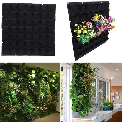 Wall Mounted Planting Grow Bags- 49 Pockets - Smart Shop (Online Store for wise shoppers) 