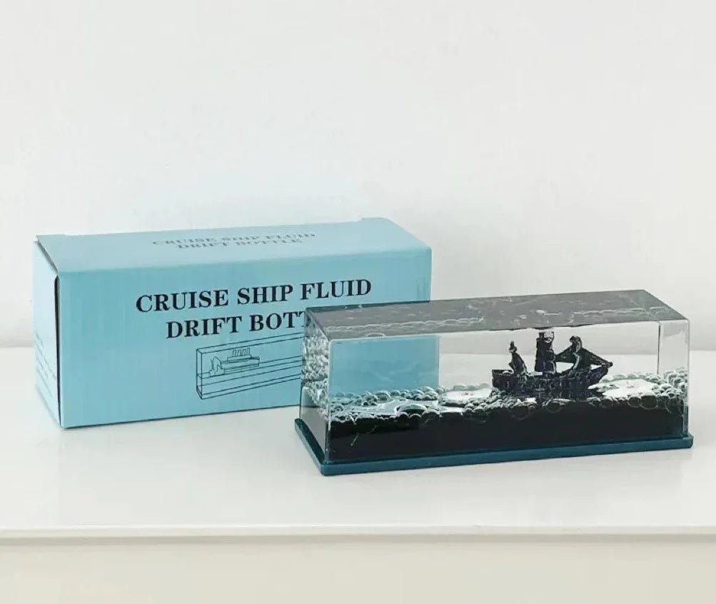 Cruise Ship Fluid Drift Bottle