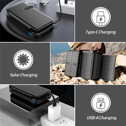 Multifunctional Solar Power Bank Quick Wireless Charger - Smart Shop (Online Store for wise shoppers) 